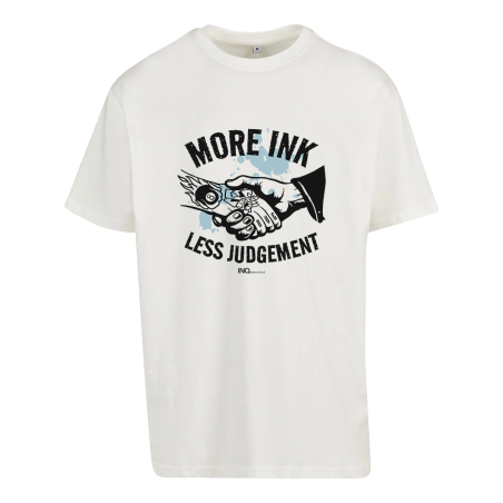Koszulka męska INQ – More Ink Less Judgement - INQ Tattoo School