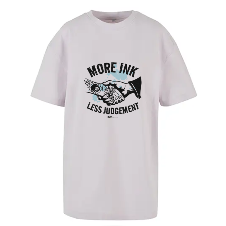 Koszulka damska INQ – More Ink Less Judgement - INQ Tattoo School