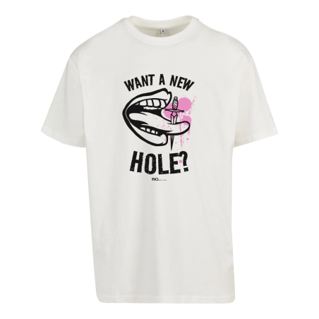 Koszulka męska INQ – Want a New Hole? - INQ Tattoo School