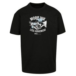 Koszulka unisex – More Ink Less Judgement - INQ Tattoo School